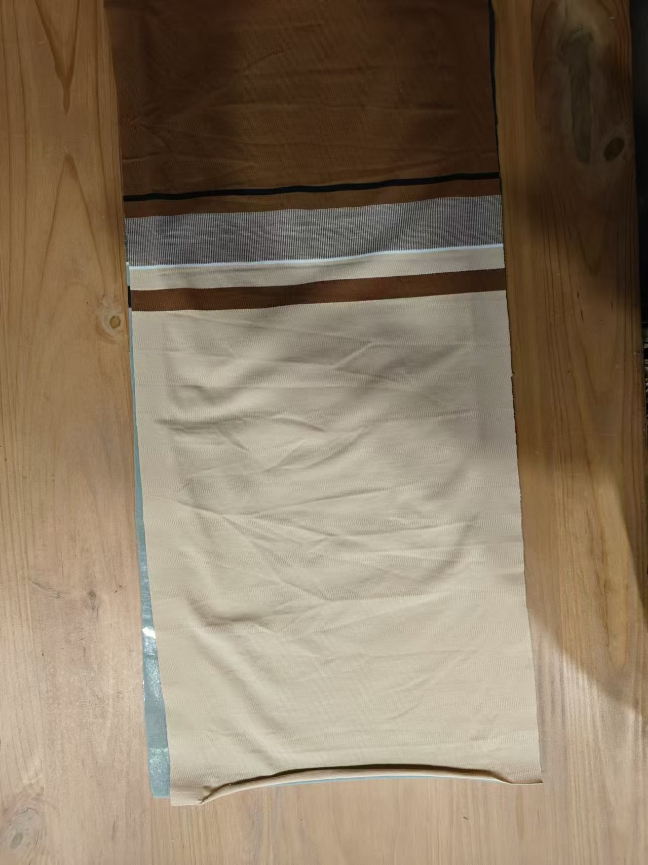 Sweat Absorbing Breathable And ComfortableAnd Durable Striped Material Fabric For Casual Wear