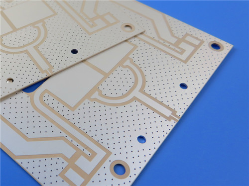 Double Sided PCB On 20mil RO3010 With Green Mask White Legend Immersion Silver