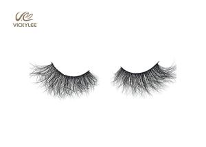 China Handmade Fluffy 24MM Dramatic False Eyelashes wholesale