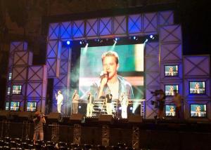 China P4 3D Stage Background LED Screen Rental Video Wall Die Casting Aluminum Cabinet wholesale