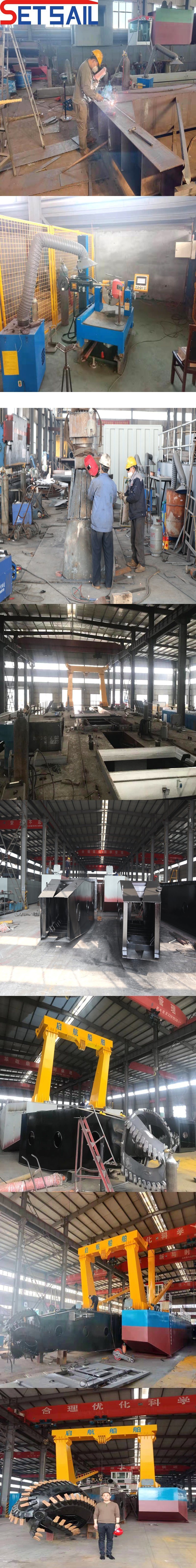 Made in China 10 Inch Diesel Engine Sand Dredger with Cutter Head