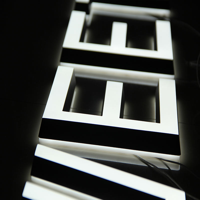 Professional Production of Acrylic Luminescent Characters Background Walls Luminescent Signs LED Billboards