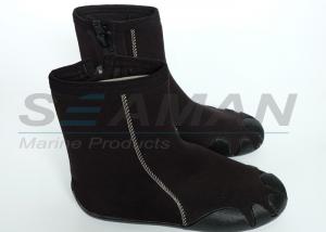 China New design light weight hi top 4mm super stretch Neoprene wet suit boots wholesale
