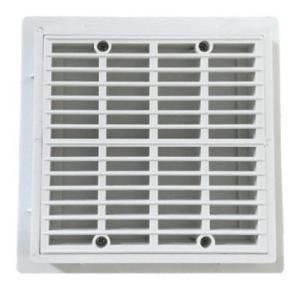 China Small ABS 16.2x16.2cm Pool Deck Gutter Drain wholesale