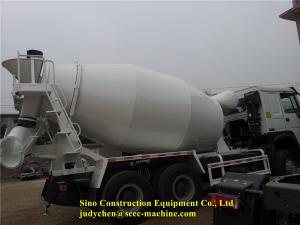 China Self Mixing Concrete Truck 14cbm Transit Mixer Vehicle 371hp Wear Resistant on sale
