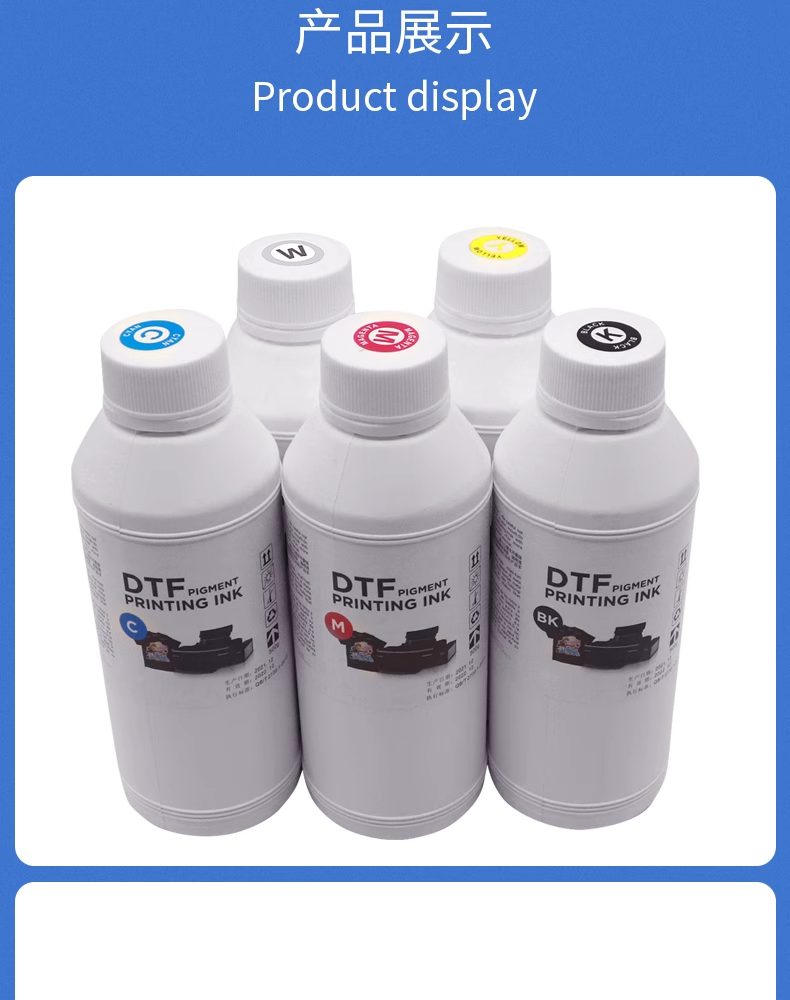 Heat Transfer DTF Printing Ink DTF White Ink For Epson Printers 1L/Bottle