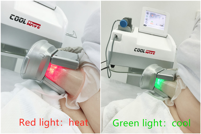 Skin Tightening ESWT Cryolipolysis Fat Freezing Machine With Shock Wave