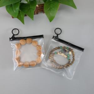 China Customized Clear Jewelry Zipper Bags for Jewelry Display wholesale