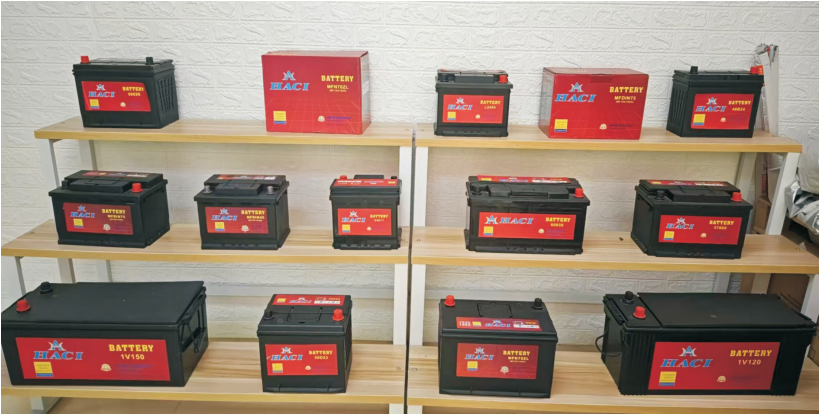 Black Motorcycle Battery 12V 40Ah Lead Acid Battery A Grade