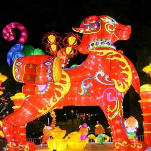 China Outdoor Waterproof Chinese Silk Lanterns 60CM-30M Size for Festival Show wholesale