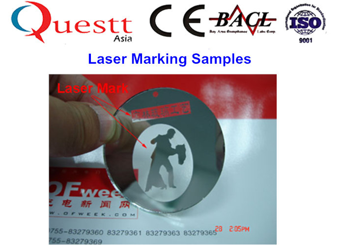 Deep Engraving Desktop Cnc Engraving Machine Color Fiber Laser Marking 20w 100w