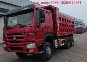 China Chinese high quality sinotruk 371hp 6x4 used howo dump truck wholesale
