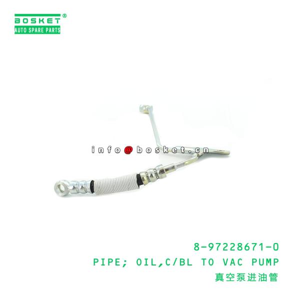 8-97228671-0 Cylinder Block To Oil Vacuum Pump 8972286710 For ISUZU NPR 4HE1