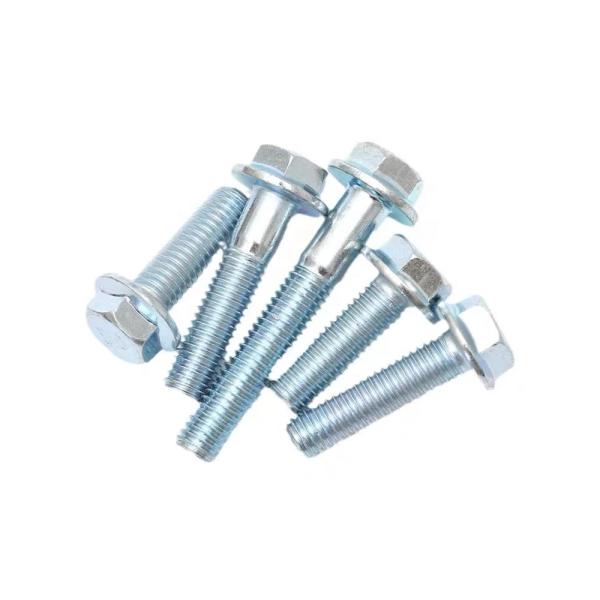 Din6921 Flange Bolts Hot Sold in the Factory with High Strength 8.810.912.9 Black Galvanized Flange Bolts