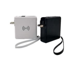 China Wireless Rubber Oil 9600mAh 15W Car Qi Wireless Charger wholesale