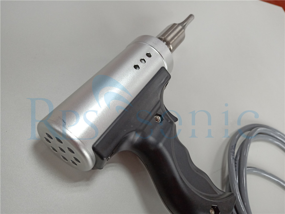 Portable Ultrasonic Welding Gun With Customized Square Horn 35khz