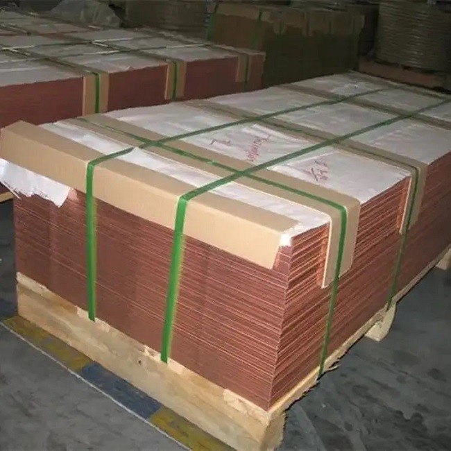 C1100 Smooth Edge 99.7% Decorative Copper Panels Square For Industry