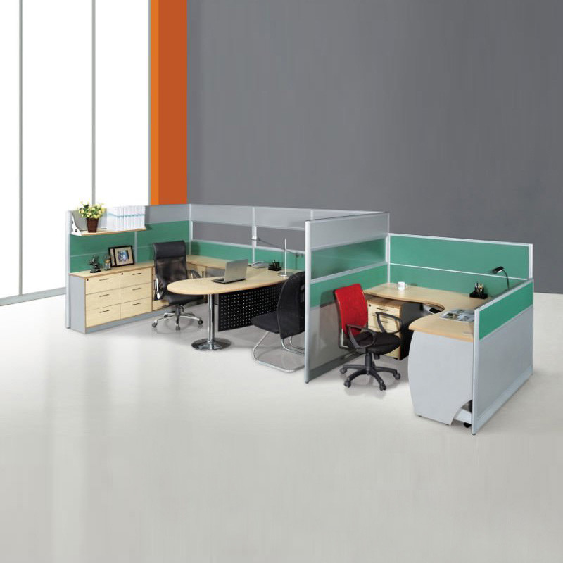 China Manufacturer 2 Person Workstation Desk Office Furniture Double Office Desk
