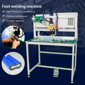 China Cylindrical 21700 Lithium Battery Spot Welding Machine 800A Current Adjustable wholesale