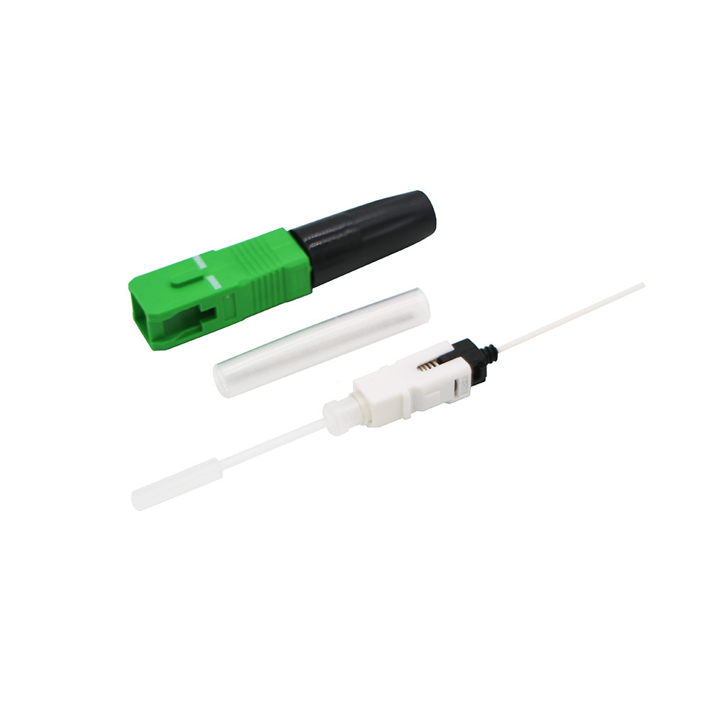 Indoor Hot Melt SC/APC FTTH Fiber Optic Quick Connector