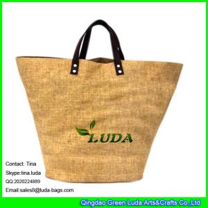 China LUDA natural straw handbag delicate ladies paper straw beach bag wholesale