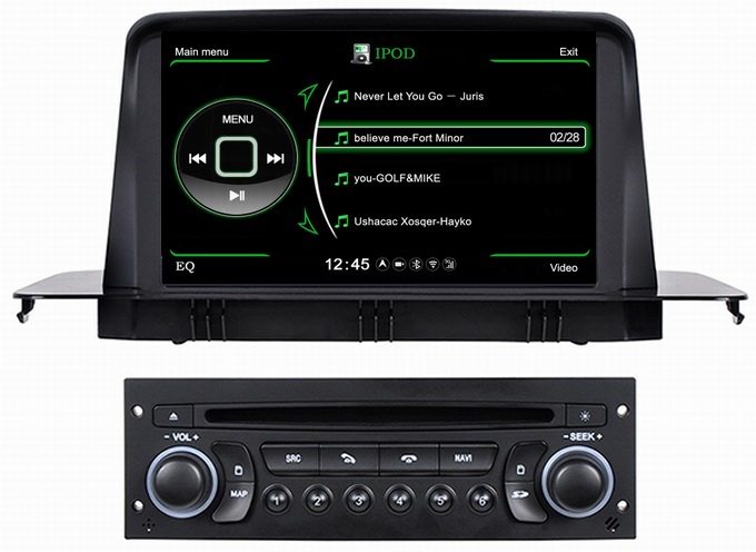 Ouchuangbo DVD Radio GPS Sat Nav for Citroen C3 2013-2014 1080P HD Car Audio S100 Platform OCB-316