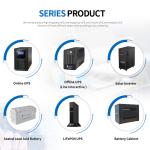 Visench Arena 3U Pure Sinewave OEM UPS 10KVA 6KVA 3KVA for Security/Monitoring