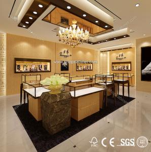 China Jewelry showcase led lights kiosk showcase for sale wholesale