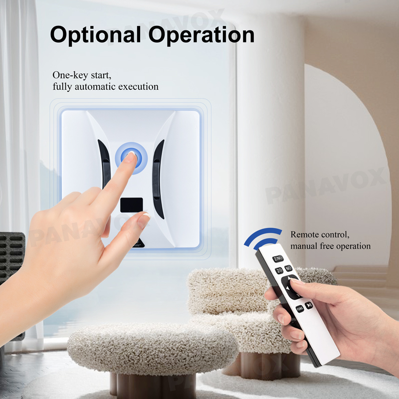 Household Window Cleaning Robot 80W 24V Smart Window Cleaner