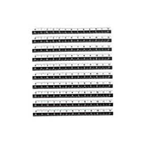 China P093 Black and white sticker photographic evidence scale wholesale