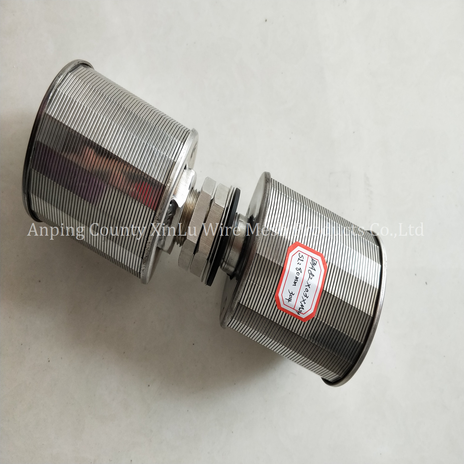 Spray Screen Nozzle With Calibration For Water Spray, Wedge Wire Filter Johnson Strainer Nozzle