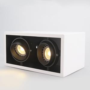 China GU10 base rectangle surface mounted spotlight&amp;interior GU10 spot light for hotel wholesale