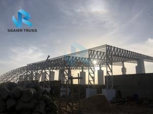 China Outdoor Pre Engineered Structure , Large Roof Prefabricated Steel House wholesale