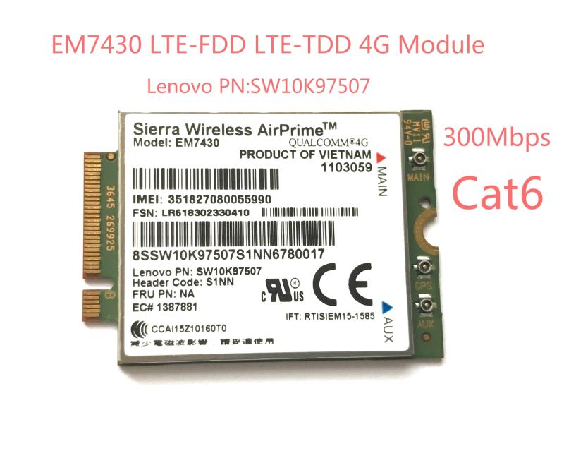 LTE 4G Sierra Wireless MODULE EM7430 Supports 3G And 4G Global Networks