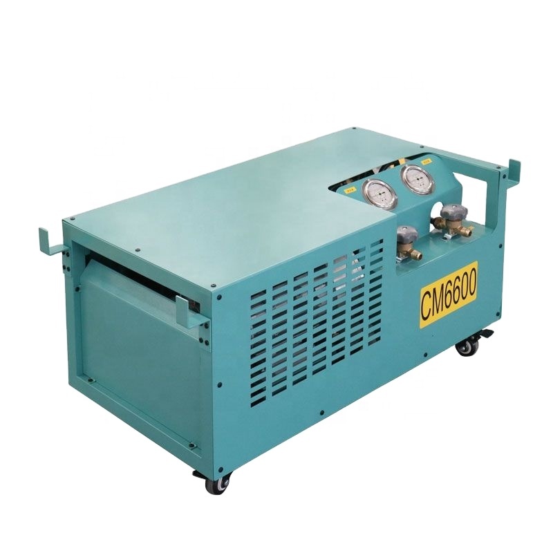 Air Conditioning Refrigerant Charging Machine Vapor Recovery Unit AC 2HP R134a R22