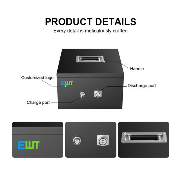 100Ah 200Ah Lithium Iron Phosphate Battery Pack for Equipment Transmitter