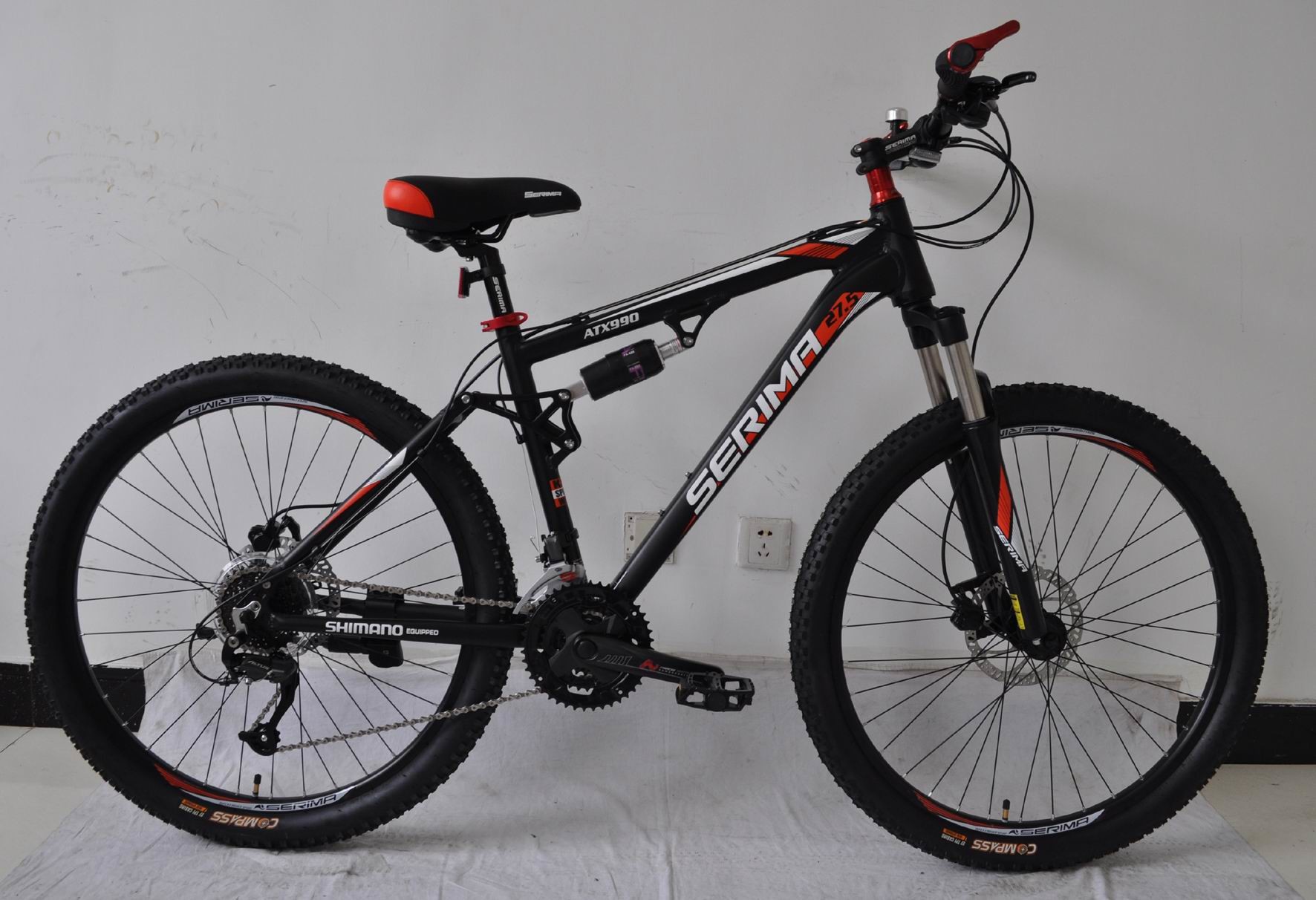 Chinese factory cheap price 26 size hi-ten steel 21 speed dual suspension MTB bike/bicycle/bicicle for boy