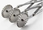 Wholesale Stainless Steel Pizza Cutter 7 Wheels Food Grade Pizza Tool