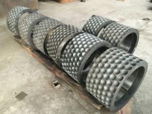 China AISI 4130 AISI 4140 AISI 4340 Forging Forged Steel Ball Press Machine Ball Presses Roller Sleeves wholesale