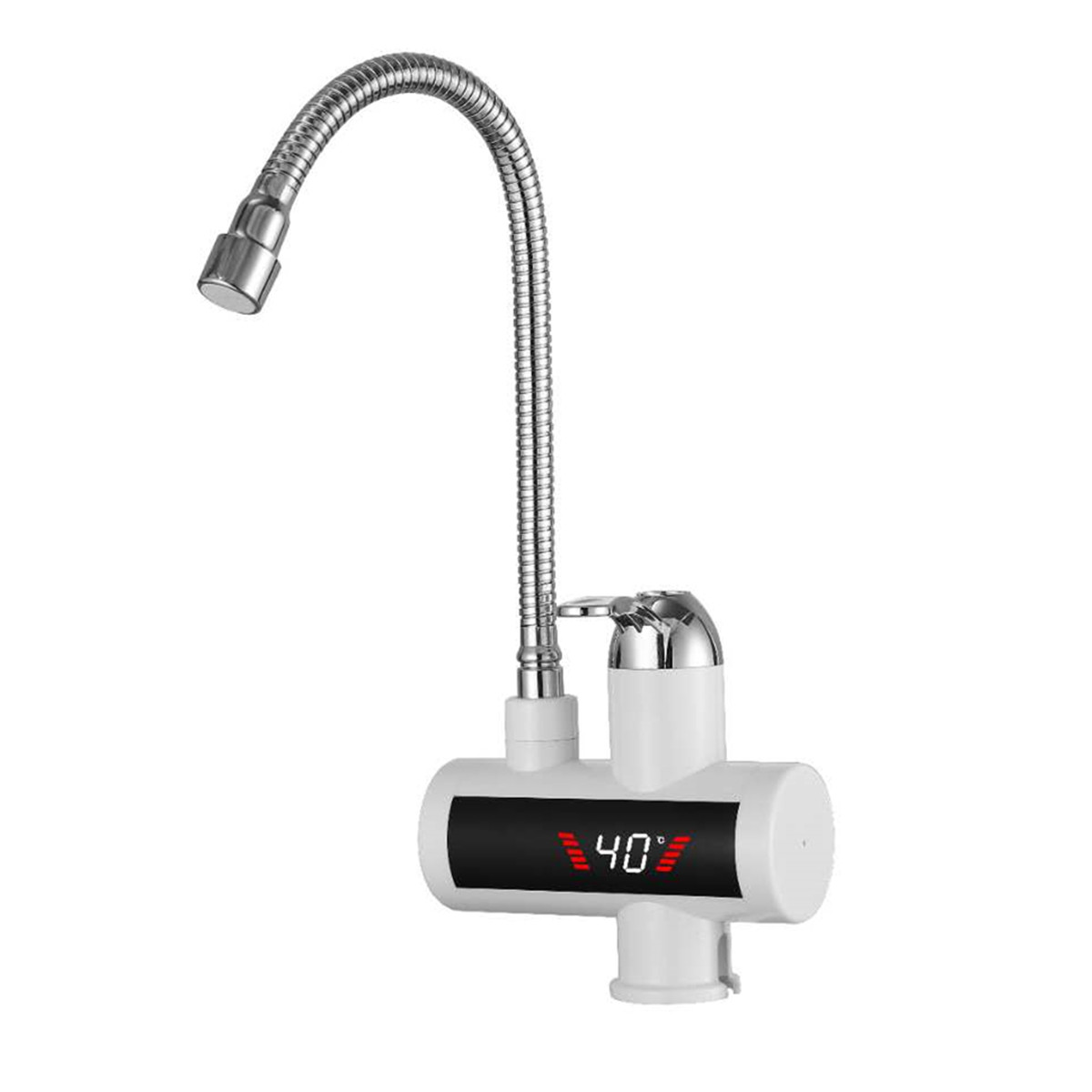SS304 Element Hot And Cold Water Faucet Fast Electric IPX4 30-60℃