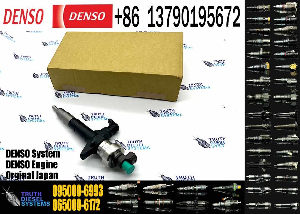 Common Rail Fuel Injector 095000-6990 095000-6992 095000-6993 For 4JJ1 4JK1 Engine