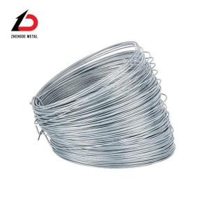 China Hot Dipped Galvanized Steel Wire 9 10 12 14 16 18 Gauge Electro Galvanized Iron Binding Wire wholesale