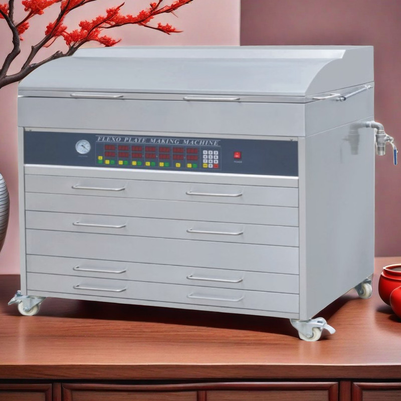 3 In 1 Water Wash Digital Resin Photopolymer Flexo Plate Making Machines Easy To Operate Flexographic Printing Plates