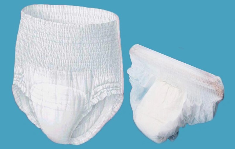 High Absorption Breathable Full Cotton Adult Baby Pant Style Diapers
