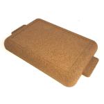OEM ISO9001 Rectangular Cork Serving Trays Heat Resistant