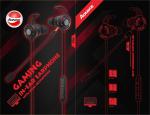 Gaming Wireless Gaming Earphones With Microphone 10mm 102dB JL earphone metal