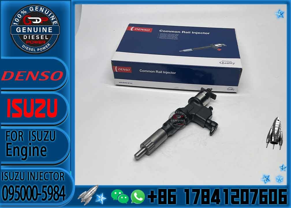 Hot Sell Fuel Injector Common Rail Fuel Injector 095000-5984 0950005984 8-97603099-3