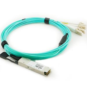 China Duplex LC 5M 40g Qsfp AOC Active Optical Cable wholesale