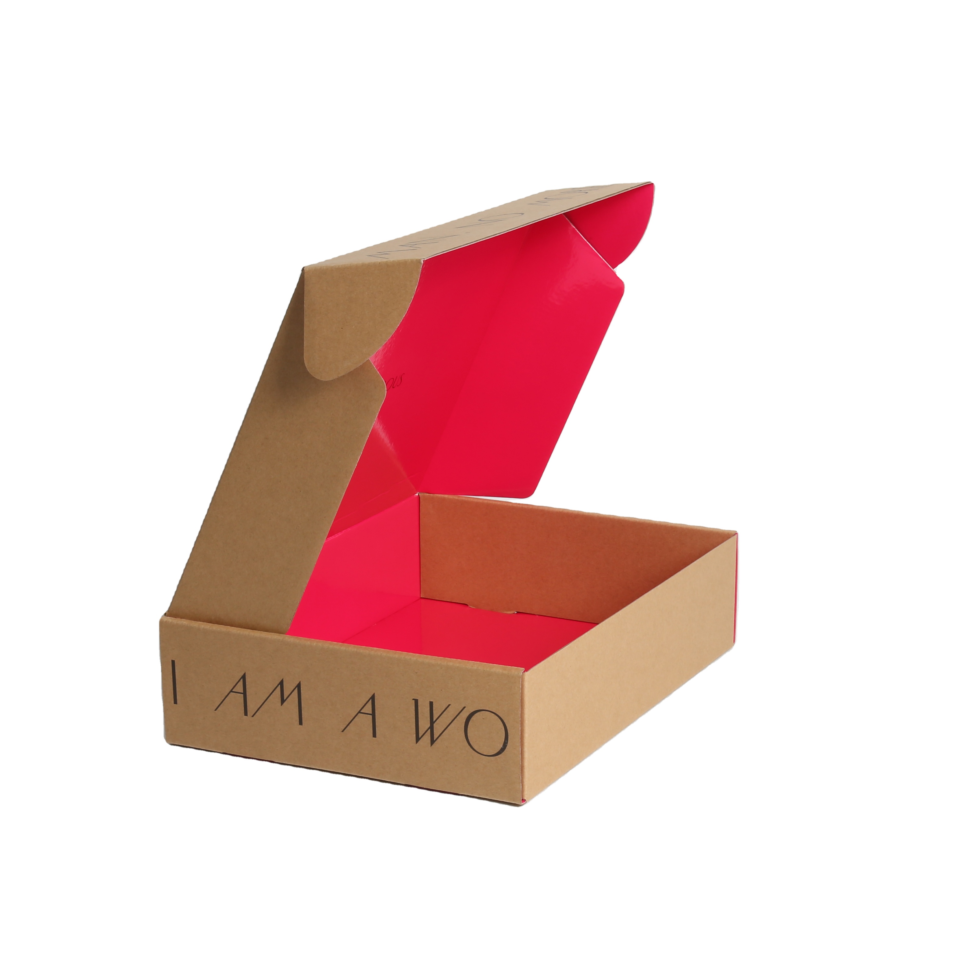 Ivory Board Box For Gift Recycled Kraft Shipping Mailer Boxes Customized Colour