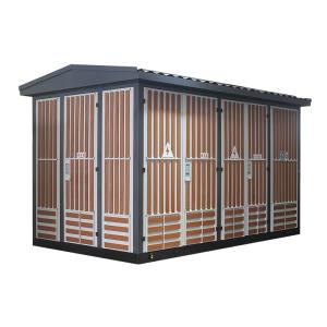 China 500KVA Combined Transformer Substation European Type 200A wholesale